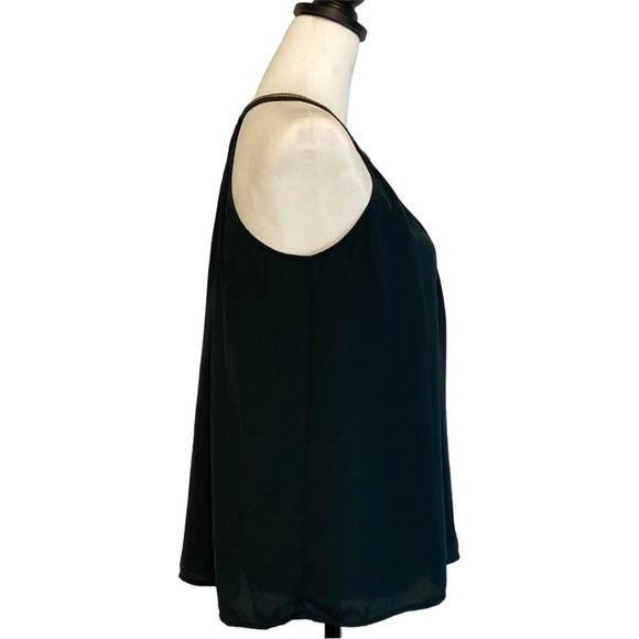 H & M Conscious Collection Racerback Tank Size 4 Green Festival Date Night - Picture 3 of 7